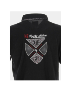 Polo de rugby try noir homme - Union Black