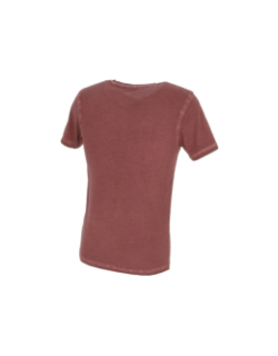 T-shirt roby rust bordeaux garçon - Kaporal