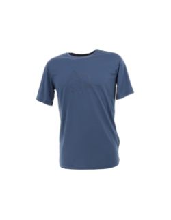 T-shirt de randonnée fingal organic bleu homme - Regatta