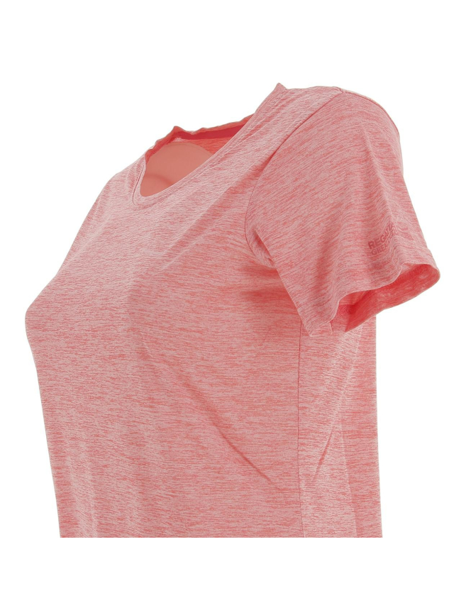 T-shirt de trail fingal edition rose femme - Regatta