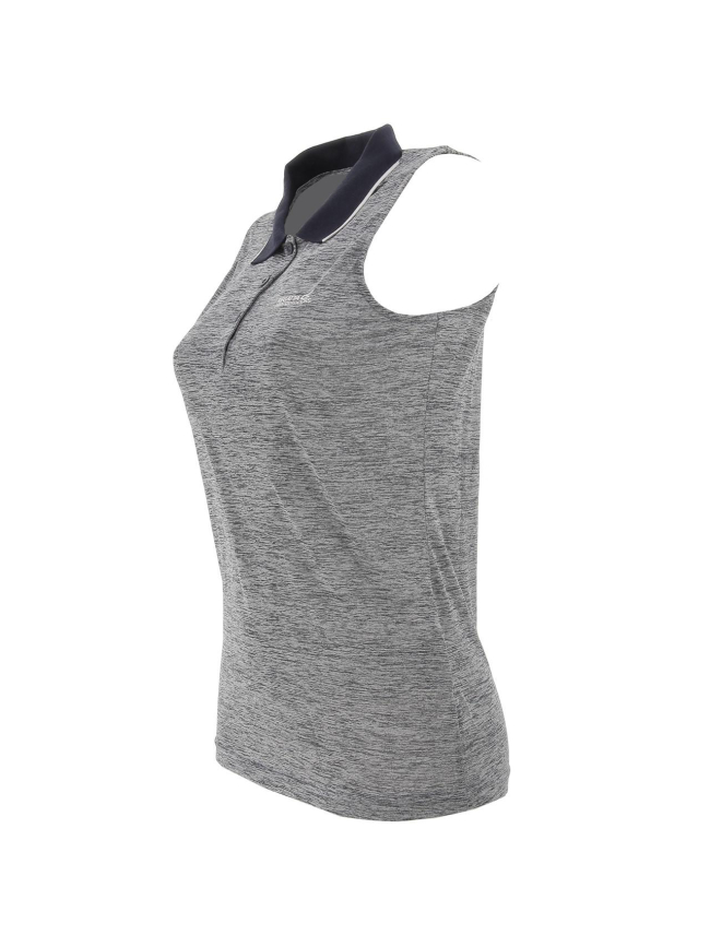 Polo de trail sans manche gris femme - Regatta