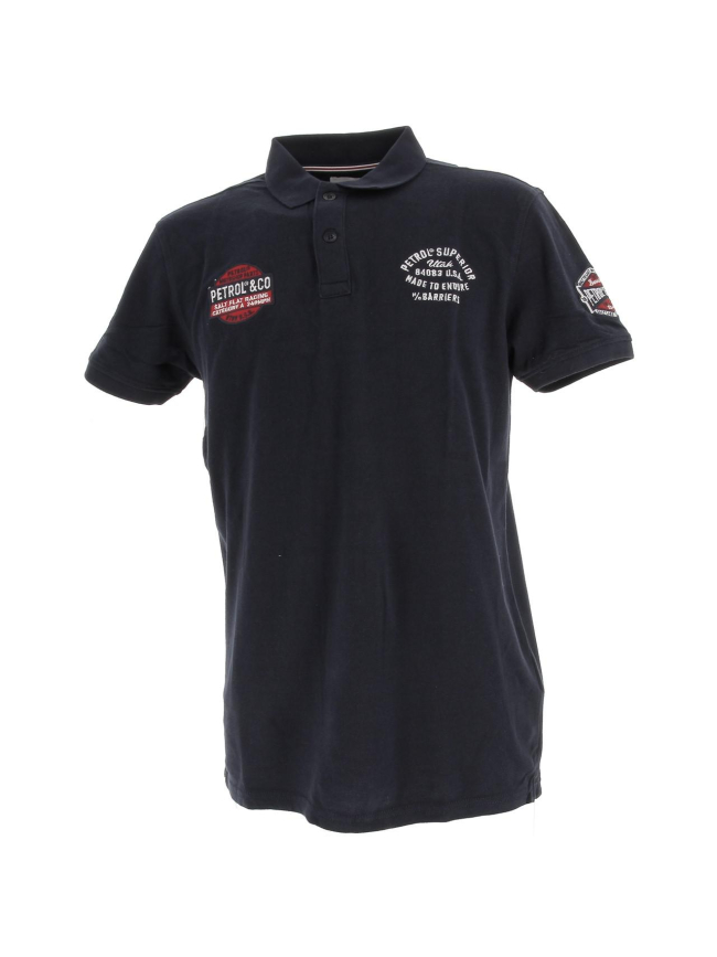 Polo poitrine 903 bleu marine homme - Petrol industries
