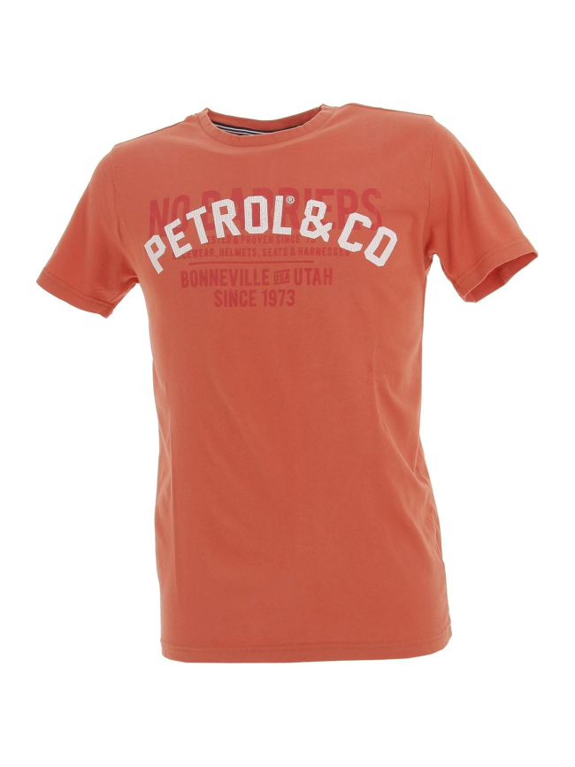 T-shirt chilli orange homme - Petrol Industries