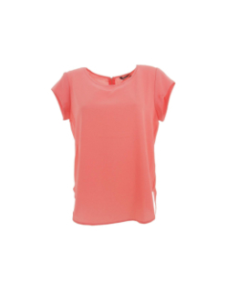 T-shirt vic tea rose femme - Only