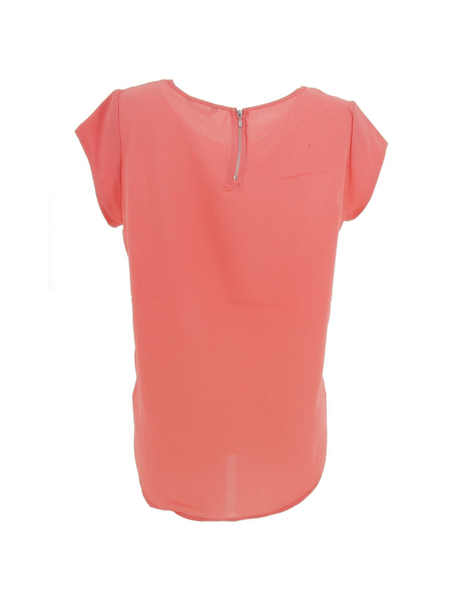 T-shirt vic tea rose femme - Only