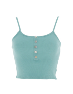 Débardeur crop nessa vert femme - Only