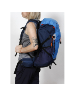 Sac à dos de randonnée filet dos tendu malmo bleu - Aulp