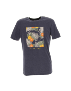 T-shirt venice branding bleu marine homme - Jack & Jones