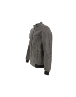 Veste zippée spangelito gris homme - Deeluxe