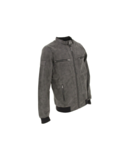 Veste zippée spangelito gris homme - Deeluxe