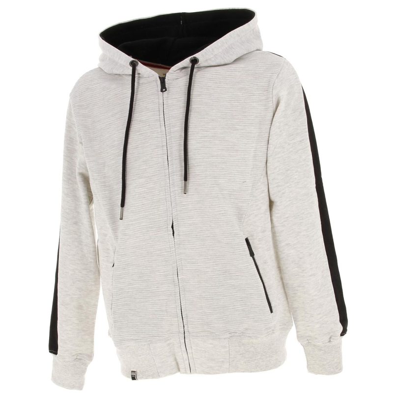 Sweat à capuche adena beige homme - La Maison Blaggio