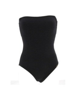 Maillot de bain 1 pièce lisa kiara noir femme - Grain De Sable