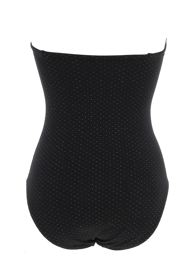 Maillot de bain 1 pièce lisa kiara noir femme - Grain De Sable