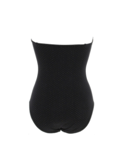 Maillot de bain 1 pièce lisa kiara noir femme - Grain De Sable