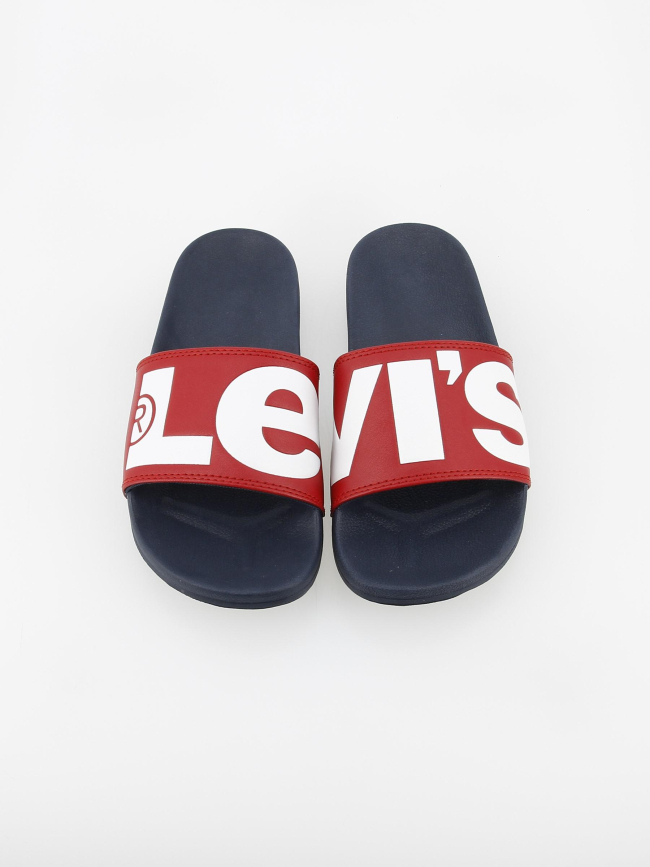 Claquettes slide June bleu homme - Levi's