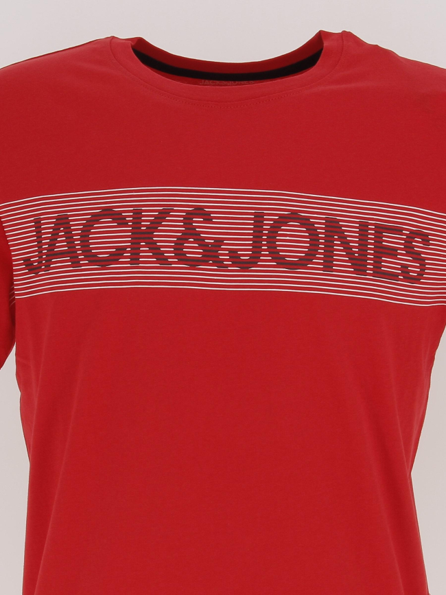T-shirt logo rouge homme - Jack & Jones