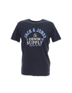 T-shirt logo bleu marine homme - Jack & Jones