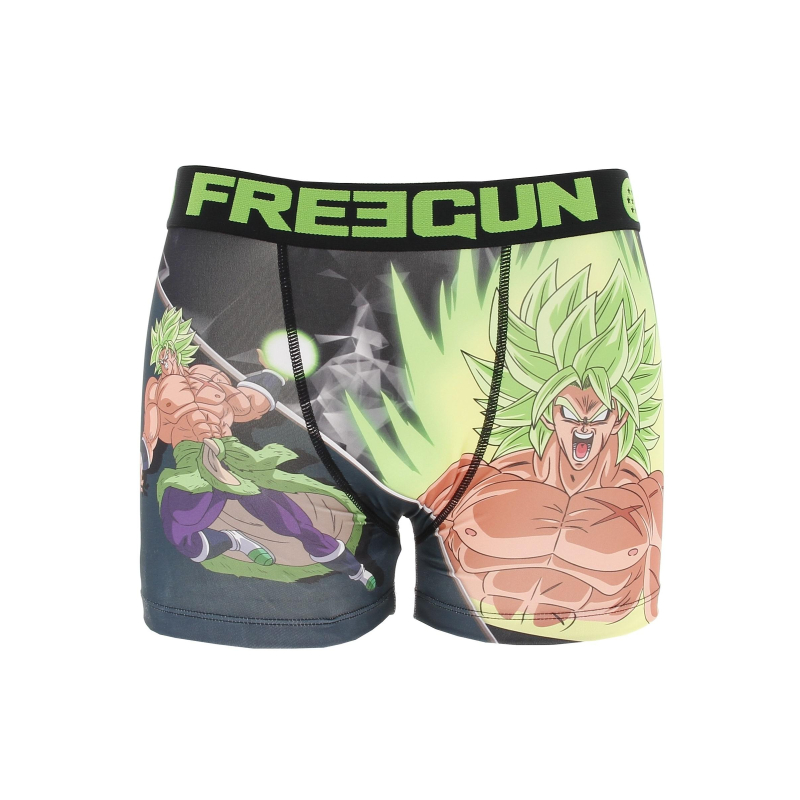 Boxer broly dbz vert multicolore garçon - Freegun