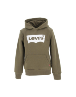 Sweat à capuche batwing kaki garçon - Levi's