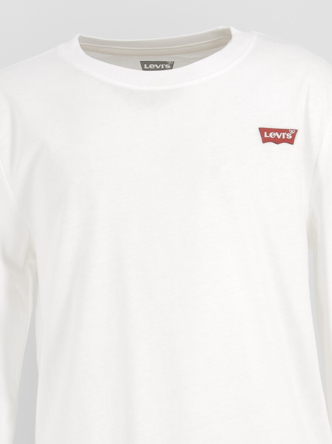 T-shirt manches longues chest it blanc garçon - Levi's