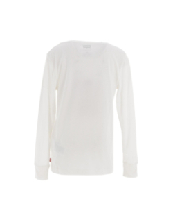 T-shirt manches longues neon gradient blanc garçon - Levi's