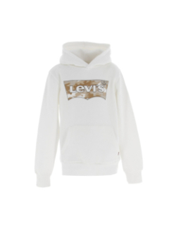 Sweat à capuche tofu batwing blanc garçon - Levi's
