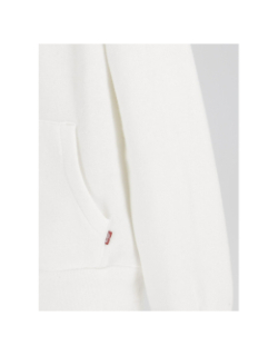 Sweat à capuche tofu batwing blanc garçon - Levi's