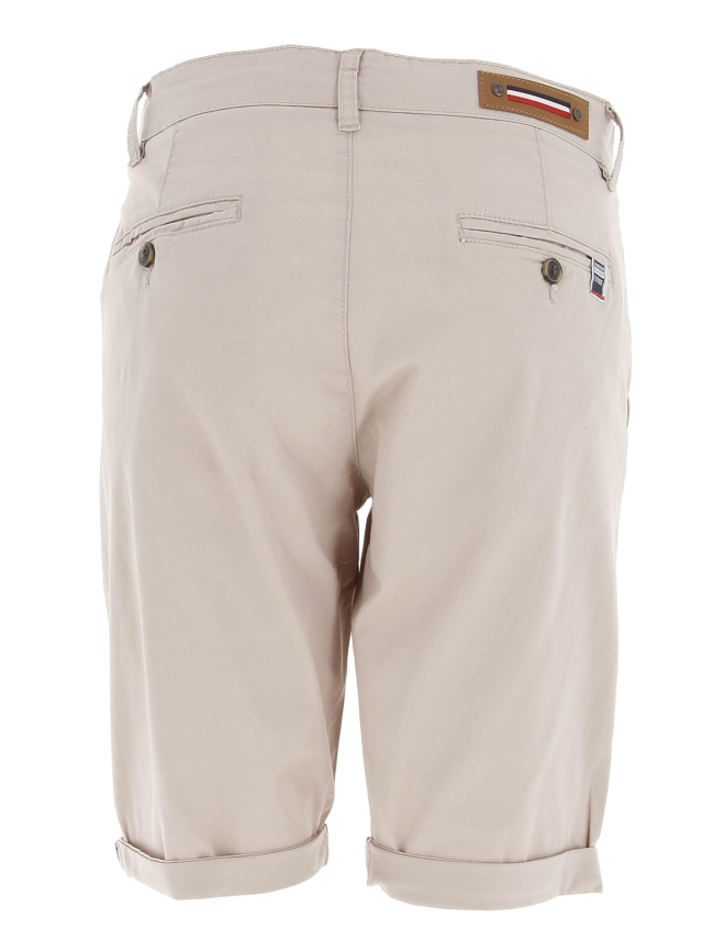 Short chino venili beige homme - La Maison Blaggio
