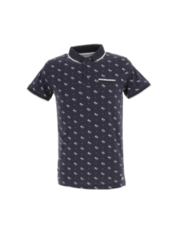 Polo playa bleu marine homme - La Maison Blaggio