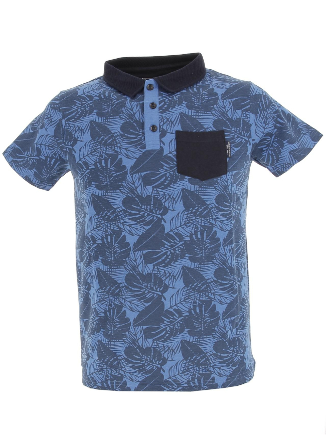 Polo player bleu marine homme - La Maison Blaggio