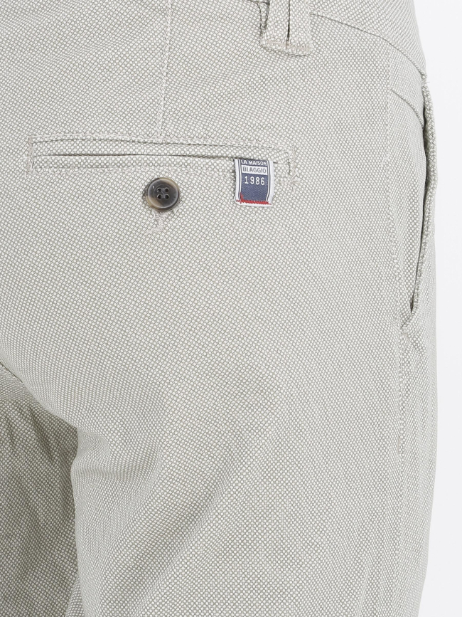 Short chino varen beige homme - La Maison Blaggio