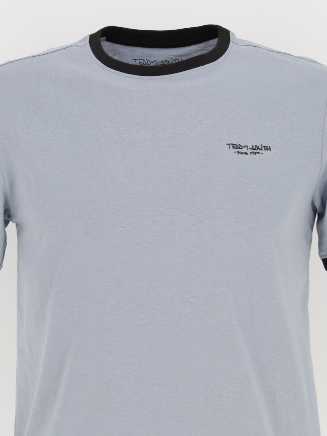 T-shirt the tee océan bleu clair homme - Teddy Smith