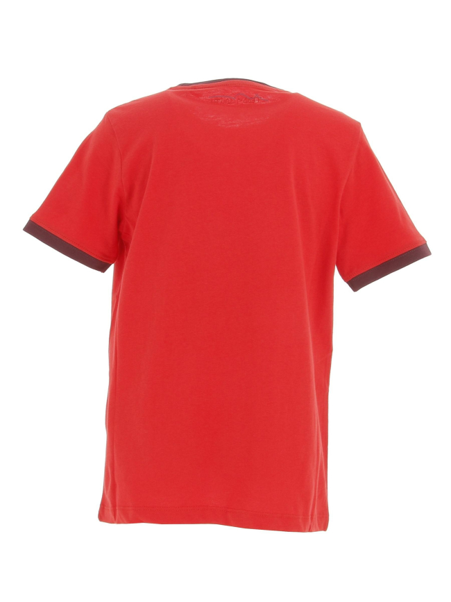 T-shirt ticlass 3 rouge garçon - Teddy Smith