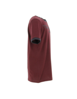 T-shirt ticlass 3 bordeaux enfant - Teddy Smith
