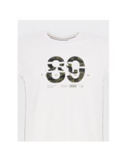 T-shirt alt blanc garçon - Teddy Smith