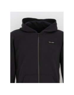 Sweat zippé à capuche narky bleu marine enfant - Teddy Smith