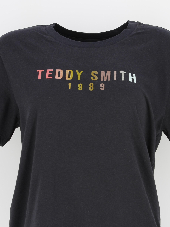 T-shirt felza bleu marine fille - Teddy Smith