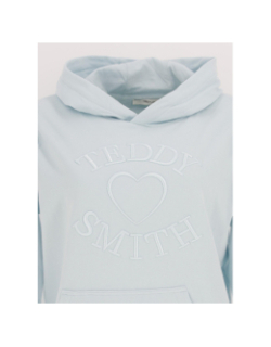 Sweat à capuche keal bleu fille - Teddy Smith