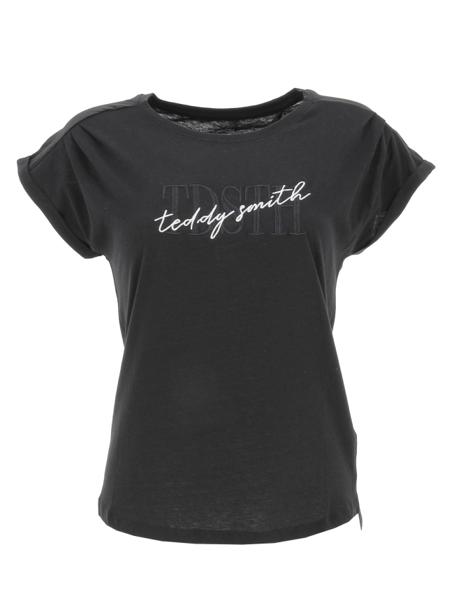 T-shirt talipa noir fille - Teddy Smith