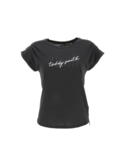 T-shirt talipa noir fille - Teddy Smith