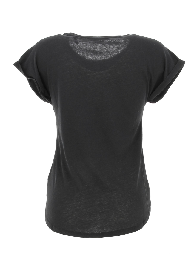 T-shirt talipa noir fille - Teddy Smith