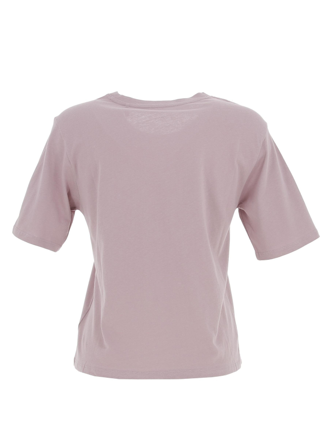 T-shirt good parme violet fille - Teddy Smith