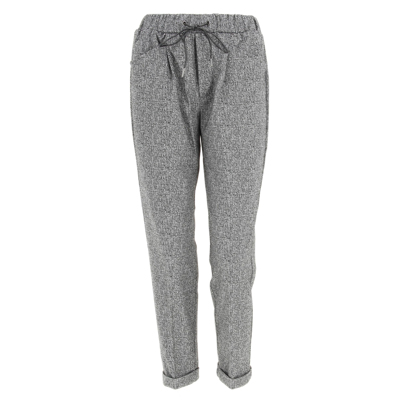 Pantalon 3/4 carrot new charbon noir femme - Teddy Smith