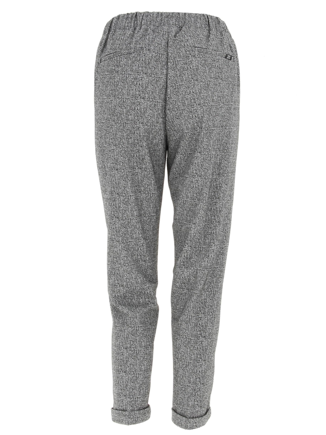 Pantalon 3/4 carrot new charbon noir femme - Teddy Smith