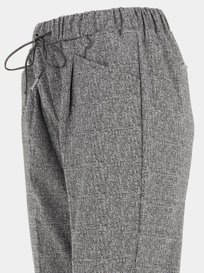 Pantalon 3/4 carrot new charbon noir femme - Teddy Smith