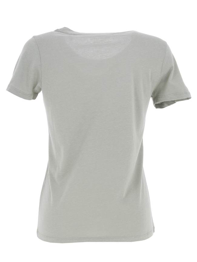 T-shirt ticia vert femme - Teddy Smith