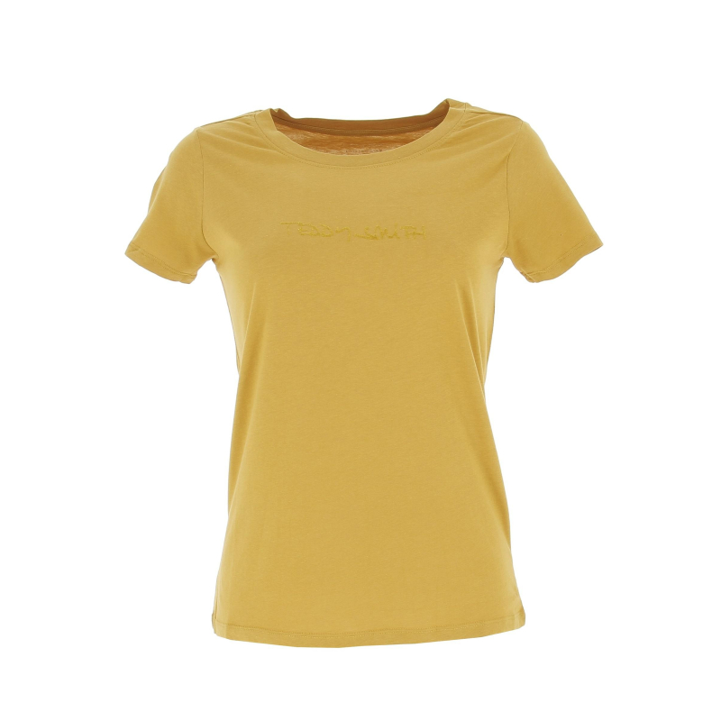 T-shirt ticia jaune femme - Teddy Smith