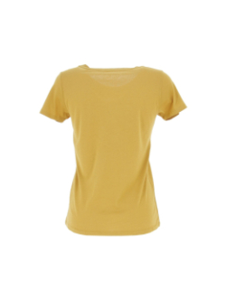 T-shirt ticia jaune femme - Teddy Smith