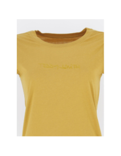 T-shirt ticia jaune femme - Teddy Smith