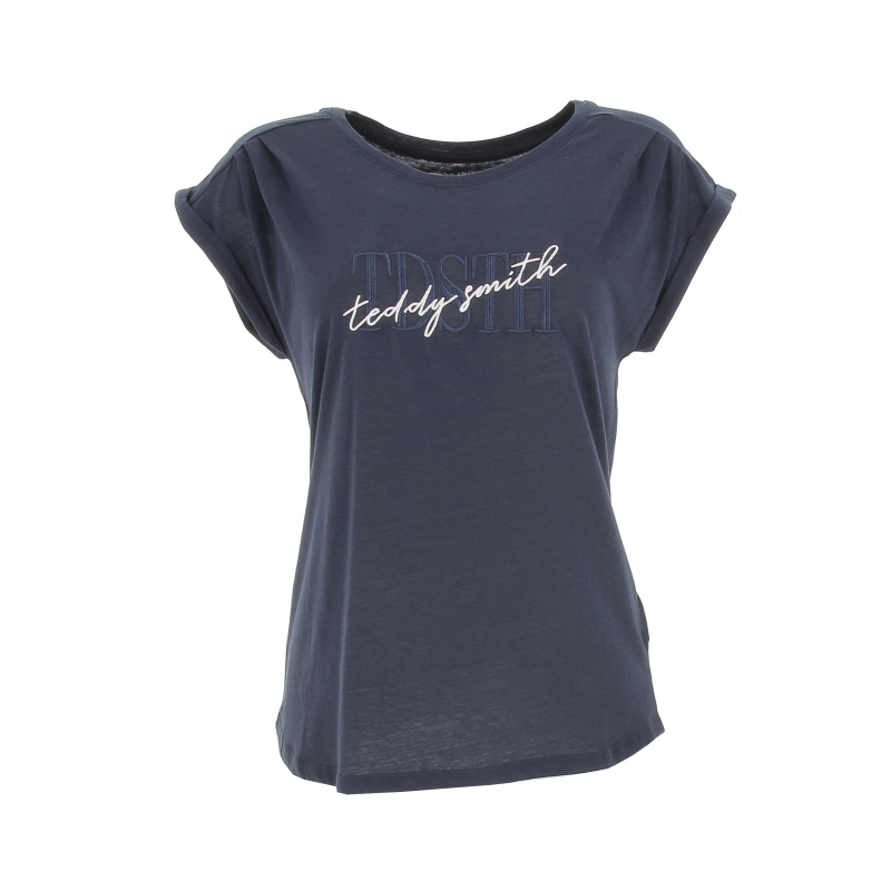 T-shirt talipa bleu marine femme - Teddy Smith